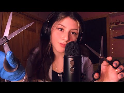 ASMR FAST HAIRCUT! snip snip sip