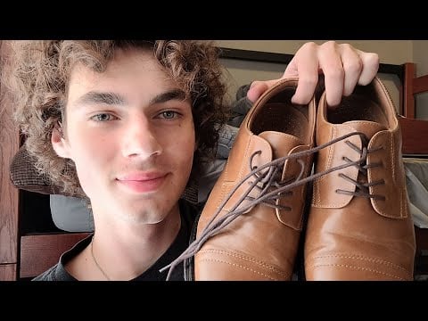 asmr shoe store roleplay! shopping for dress shoes👞👞