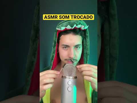 O SOM DESSE ASMR É BEM DIFERENTE!!