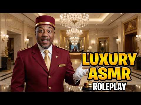 POV: Checking Into a 5-Star Luxury Hotel Concierge 🛎️✨ ASMR Roleplay