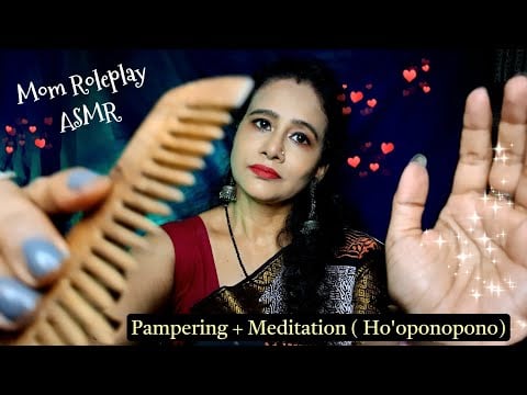 ASMR Indian Mom Cares for You Before Bed 💕 Ho'oponopono Sleep Meditation & Personal Attention