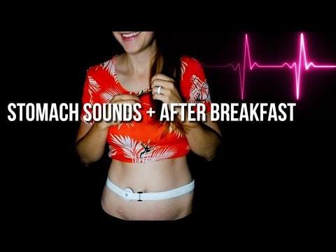 My Coffee Heartbeat + Stomach Sounds After Breakfast [ASMR]