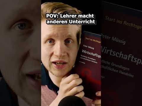 ASMR - POV: Lehrer macht anderen Unterricht! #shorts #asmr #roleplay #deutscheasmr