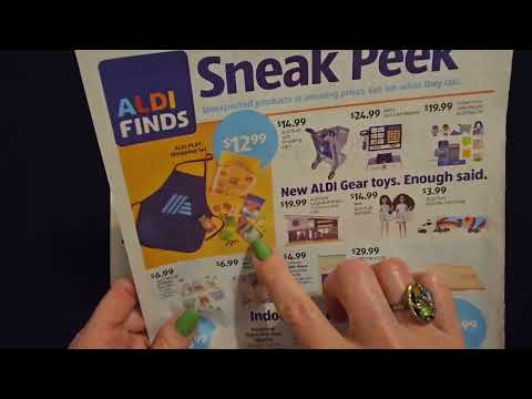 ASMR | Aldi Sneak Peek Show & Tell 3-18-2026 (Soft Spoken)