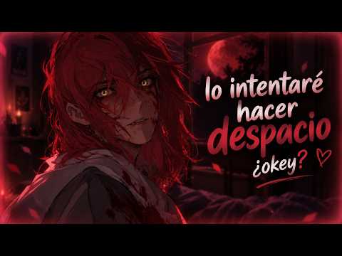 Roleplay | ❤️Tu novio VAMPIRO no aguanta mas y BEBE de tu S4NGR3👺 | MORDISCOS | M4A