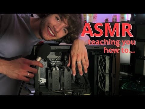 ASMR // Teaching You While Fixing My PC...Maybe 🖥️ (Calming Whispered Tutorial)