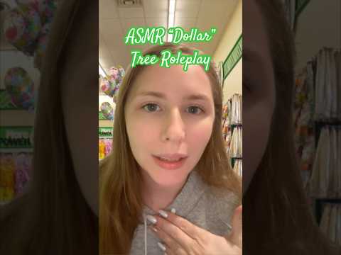 ASMR “Dollar” Tree 💸 #asmrvideos #asmrsound #asmrroleplay  #shorts #tinglesasmr #asmr