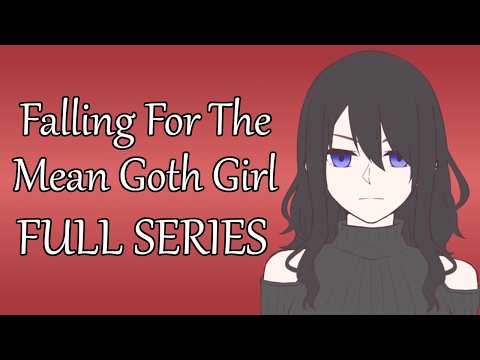 Falling For The Mean Goth Girl [FULL SERIES] (ASMR Roleplay) [F4F] [Popular Listener]