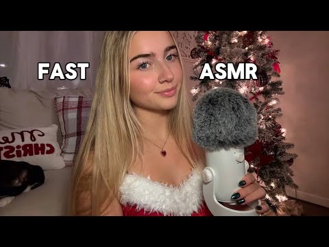 ASMR- 100 Fast and Aggressive Triggers! mouth sounds, hand sounds, your favorite triggers