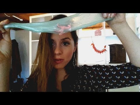 ASMR unicorn slime - whispered