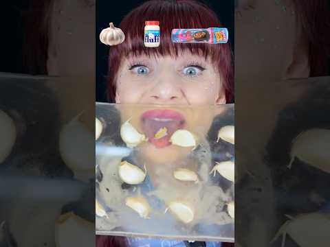 ASMR Jelly Gummy Garlic, Marshmallow Shooter, Roller Candy