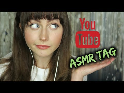 THE ASMR TAG 💤~ Whispered!