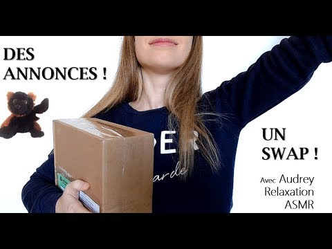 [ASMR français] ANNONCES + SWAP avec Audrey Relaxation