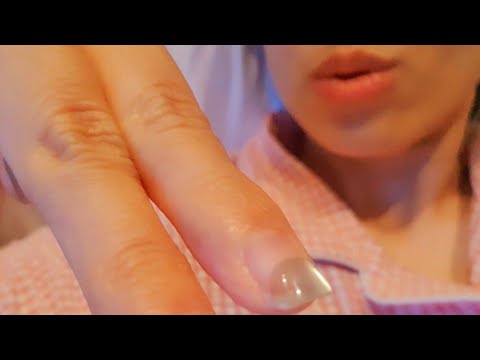 ASMR Stone Eardrum Ear Cleaning (No Talking) 🌔 ear blowing, finger nail scratching, exam test shiver