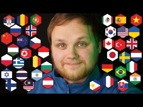 ASMR in your language - green edition 💚