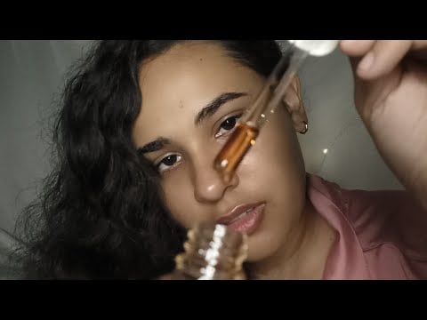 ASMR ACALMANDO A SUA ANSIEDADE COM ESSE TRATAMENTO FÁCIL 