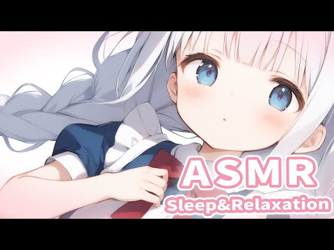 ASMR Ear Massage For Sleep 💙 (Ear Blowing, Squishy Ball, Ear Massage)