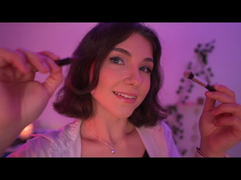 ASMR Te MAQUILLO 💄Maquillaje de ojos Roleplay en Español (Tapping, mouth sounds) | Lonixy ASMR