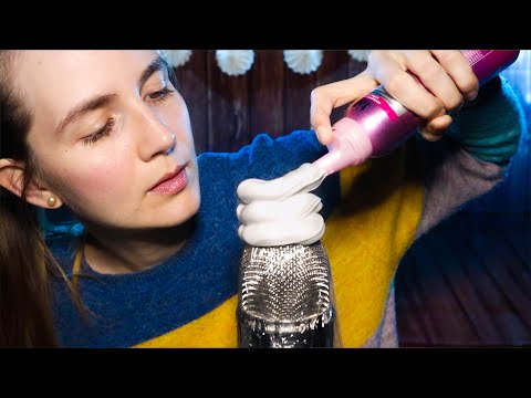 ASMR Experimenting On Your Ears | Shaving Cream