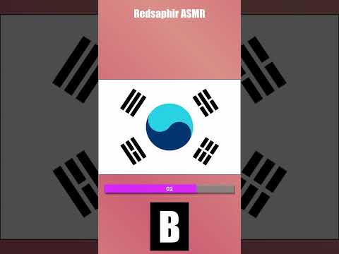 Guess the flag ASMR [South Korea]