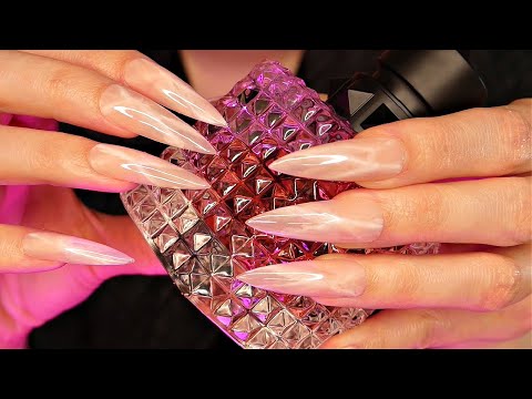 ASMR Tapping & Scratching Assortment | Long Nails | No Talking