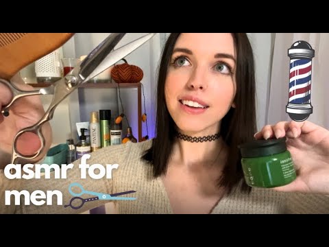 💈 Barbershop RP 💈 Men's Classic Haircut (ASMR) | Soft Spoken, Personal Attention, Hair Combing
