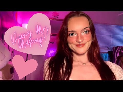 ASMR | Chatty Whispered Doing My Makeup!💋❤️(feels like we’re on FaceTime🥰)