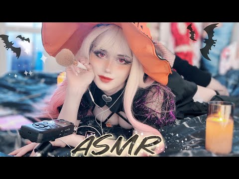 🎃 Соберу тебя на Хэллоуин | АСМР | Марин Китагава 🖤 ASMR Halloween Makeup With Marin Kitagawa