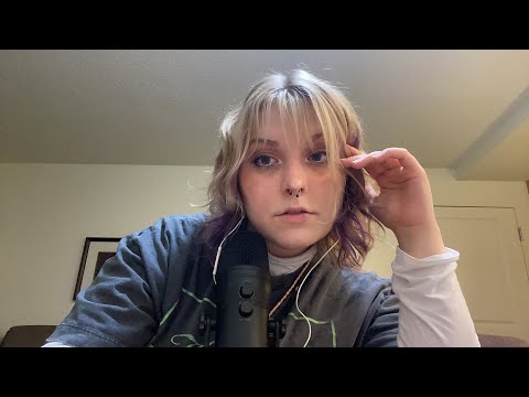 ASMR random chaotic triggers and rambling (live stream)