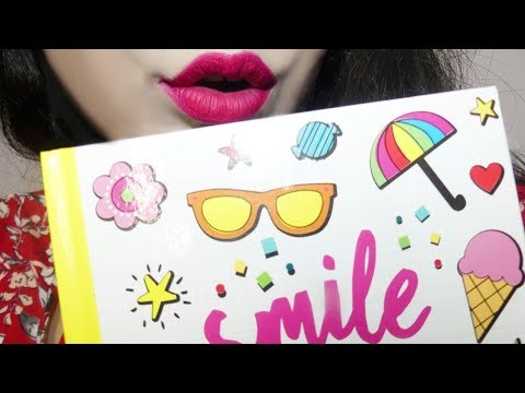 ASMR Tapping Journal Book ~ Soft Spoken