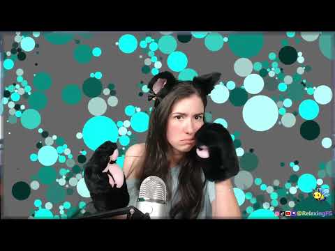 ASMR - Kitty Cheek Pulling