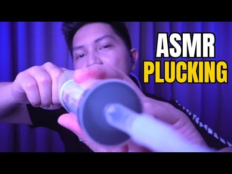 ASMR Plucking Negativity for OVERTHINKING People