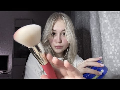 АСМР мега быстрый макияж от визажиста🖌️