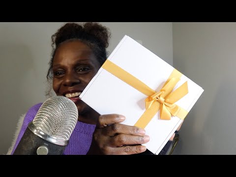 Unboxing Nadines Gift Package ASMR Chewing Gum