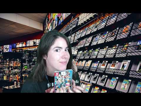 ASMR ASMR - Video Game Store Switch Game