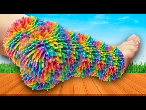 ASMR Oddly Satisfying Cleaning Sand Foot ✨ | Relaxing Scraping Sounds for Deep Sleep