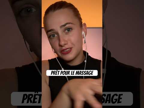 Prêt pour le massage #asmrfrançais #mercrediaddams #asmrmassage #asmrrelaxing