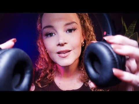 ASMR Binaural Hearing Test 🎧 Soft Spoken with Ear to Ear Whispers for Deep Sleep