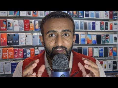 ASMR But I’m Mobile Shop Owner !