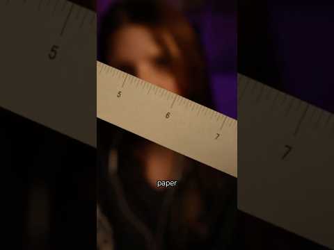 measuring your face 📏 | #asmr #tingles #roleplay #asmrtingles #asmrvideo #visualtingle