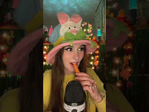 ASMR Pâques partie 3 🥕✨ #asmr  #easterbunny #eatingasmr #humour #tingles