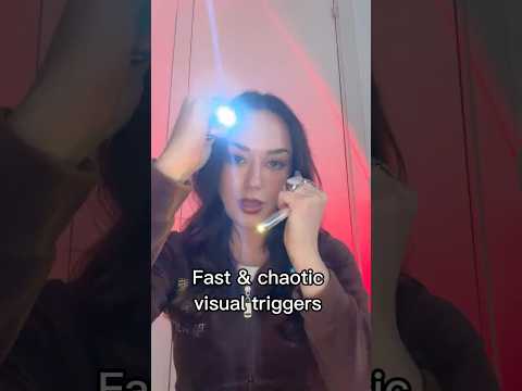 chaotic visual triggers😵‍💫 #fastasmr #fastandaggressiveasmr #asmr #asmrsounds #lighttriggers