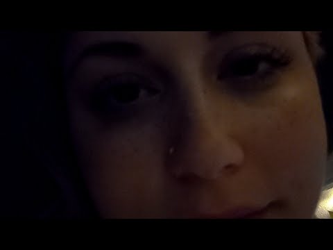 close up whispering *ily and ty* for 1k subs!! / asmr