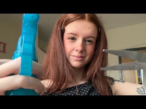 ASMR l Relaxing Haircut Roleplay ✂️✨