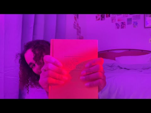 fast and aggressive book gripping (lofi soft spoken asmr)