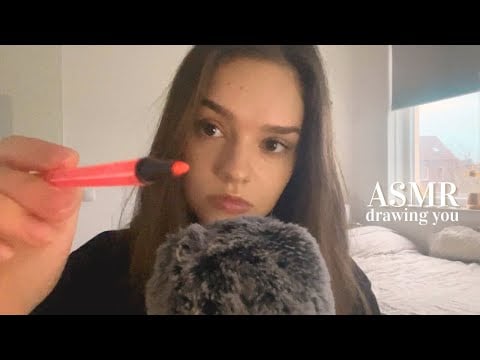 ASMR drawing you the best portrait you've ever seen