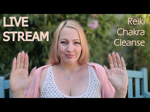 ASMR REIKI SESSION LIVE STREAM Full 7 Chakra Cleanse