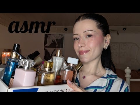 ASMR 🧡 my perfume collection