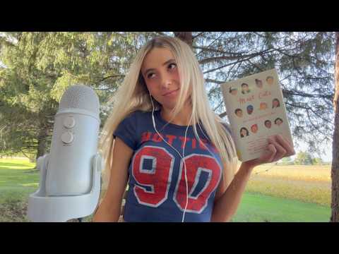 asmr library haul
