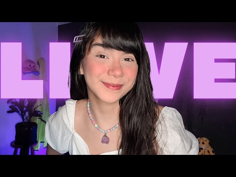 ASMR LIVE: VEM SENTIR ARREPIOS E MUITO SONINHO!